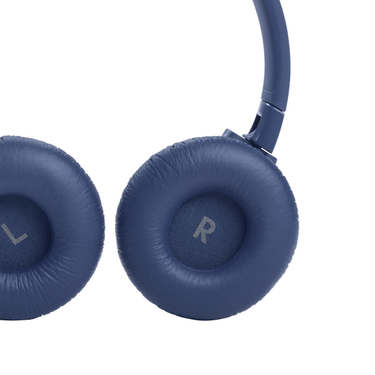 JBL Tune 660NC - Blue - Wireless, on-ear, active noise-cancelling headphones. - Detailshot 3 image number null